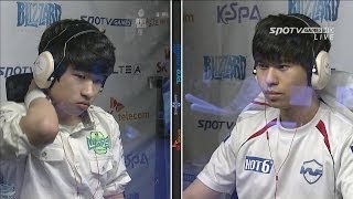 [프로리그2014] 조성주(진에어) vs 김도경(MVP) 1세트 연수 -EsportsTV, 프로리그2014