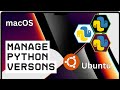 How to Install Multiple Python Versions with Pyenv on macOS & Ubuntu + Virtual Envs