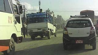 Kathmandu Jam by car dash camera.