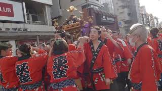 荻窪白山神社　例大祭　女みこし渡御　2024/09/07  b17