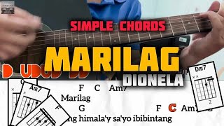 MARILAG - DIONELA (EASY GUITAR STRUMMING + CHORDS)