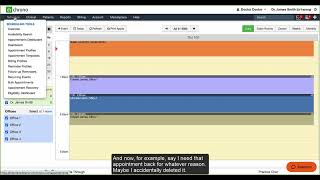 Training: DrChrono Scheduling | Calendar Appointment Recovery