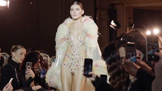 Blissfully elegant aphrodisiac by Zuhair Murad, Paris Couture Spring/Summer 2023 | FashionTV | FTV