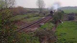 34027 approaches Ashford with VSOE