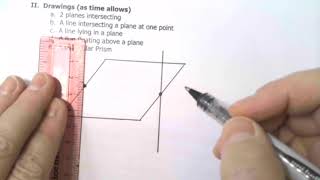 Geom Notes 1 2 Points Lines Planes