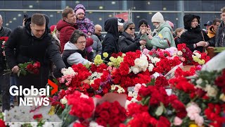 Moscow attack: Russians mourn victims of deadly concert shooting