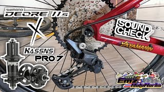 Hassns Pro7 Hubs X Shimano Deore M5100 Upkit | Soundcheck Only | EmzMotoWorks