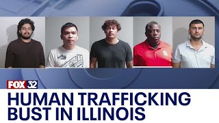 Illinois Human Trafficking Sting 5 Arrested