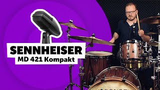 Sennheiser | MD 421 Kompakt Mics On Drums | Sound Demo