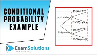 Conditional Probability Example : ExamSolutions
