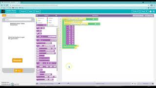 Code Multiplication Table Generator