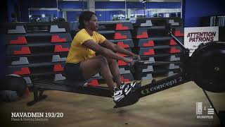 US NAVY Rowing Machine CFL/ACFL Training - OFFICIAL