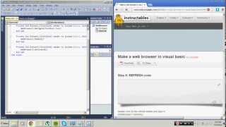 Make a web browser in Visual Basic