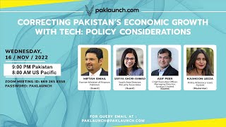 Correcting Pakistan’s Economic Growth with Tech: policy considerations