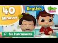 [NO INSTRUMENTS] Omar & Hana | 40 min Compilation of series | Islamic cartoon