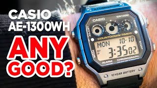 Casio AE-1300WH - Is this feature packed Casio (ideal for interval training & Referees) any good??