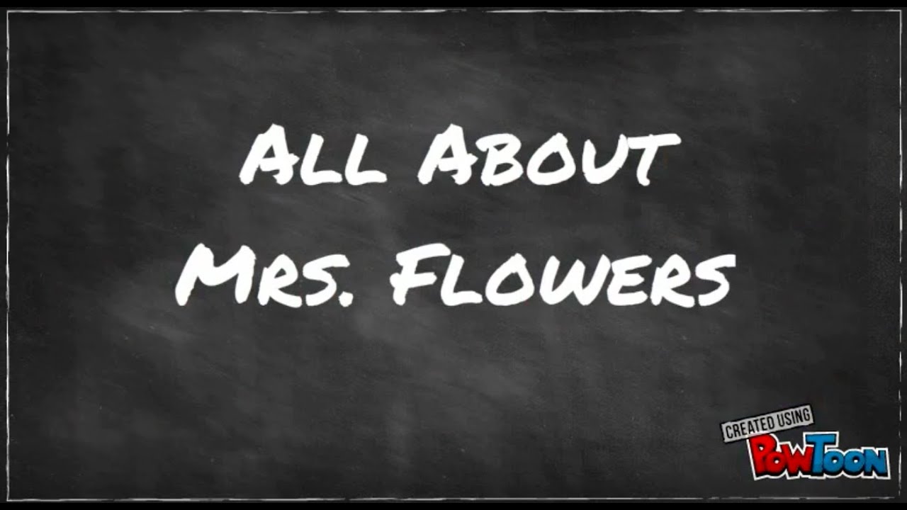 Mrs Flowers Summary Best Flower Site