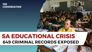 Investigation Uncovers 649 South African Educators with Criminal Records