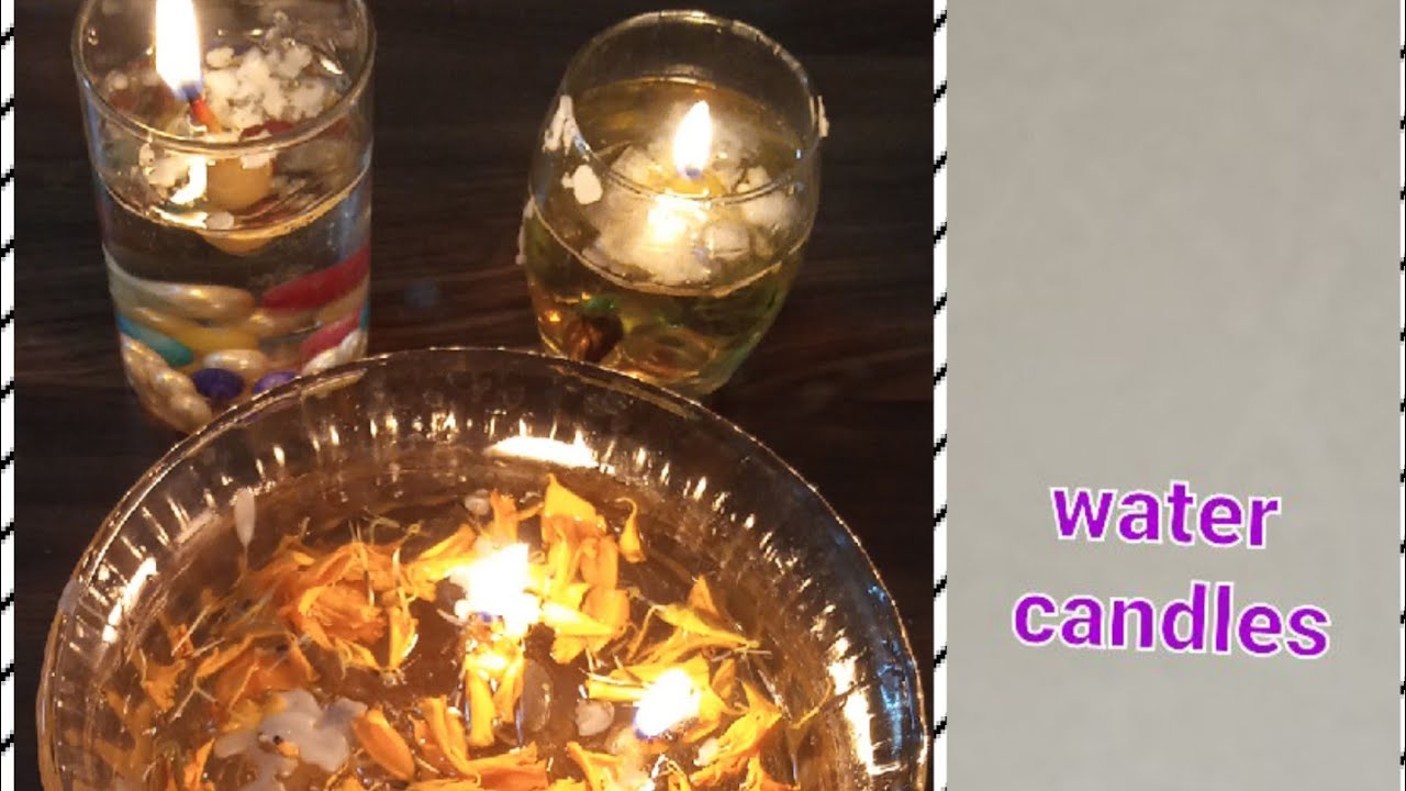 Water Candle Diy Youtube