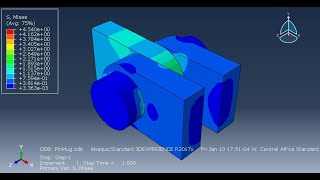 Abaqus Tutorial 2 (Basic) : Pin/Lug Assembly