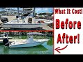 Restoring A 22' BOAT! Total COST!