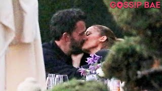 Jennifer Lopez and Ben Affleck Kissing June 2021