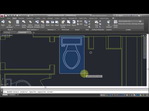 AutoCAD: Editing Blocks - Edit Block In-place AutoCAD: Editing Blocks - Edit Block In-place