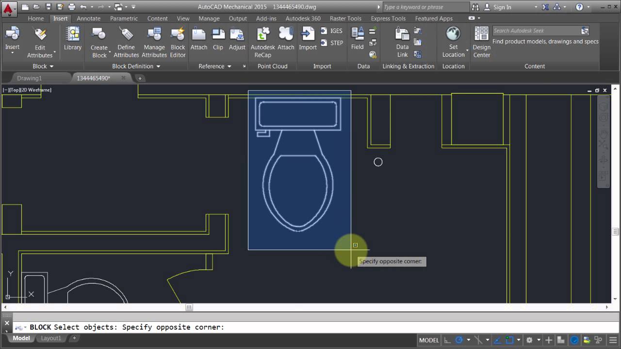 Autocad Editing Blocks Edit Block In Place Youtube Autocad Editing Blocks Edit Block In Place Youtube