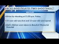 bcso 2 teens child injured in two separate shootings less than 30 minutes apart