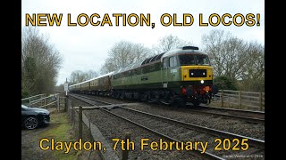 'New Location, Old Trains!' : Claydon(Chiltern Mainline), 7th February 2025