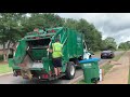 waste pro recycling trucks