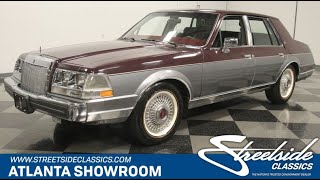 1984 Lincoln Continental Valentino for sale | 6323 ATL