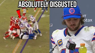 Refs Again In The Spotlight After Questionable Calls In Bills vs Chiefs (Josh Allen Interview)