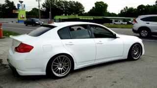 Post tune takeoff - Infiniti G35 / G37 Sedan AAM Twin Turbo V36 500+ WHP