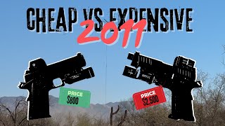 Cheap v.s. Expensive 2011 Pistol