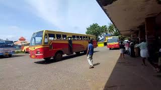 Kollam KSRTC Bus station.