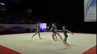 Spelthorne   Gold   Senior Mens Group   Acrobatic Gymnastics 2017