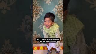 Kids Ethnic Wear by The Mom Store — Shaadi Ready!!