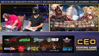 CEO 2022 GBFV TOP 8 - JYOUNG/YUISIS SHUABOO vs VIEJOS NEOKARSH