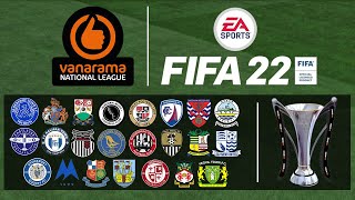 FIFA 22 NEWS | NEW CONFIRMED Leagues - Vanarama National League ✅😱!