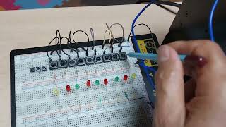 PLC 릴레이 타입 출력 간단한 공부#XBC DR타입#브레드보드