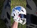 Riddell Axion in Detroit Lions White Alternate w/ 2000s Style Graphics #footballdrip #footballgear