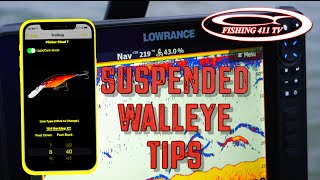 How to Target Suspended Walleye