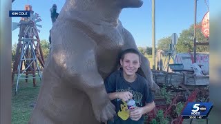 'He’s got to be somewhere': Chickasha community holds vigil for missing 12-year-old boy