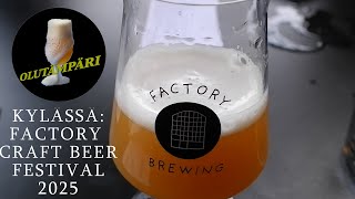 Olutämpäri kylässä: Factory Craft Beer Festival 2025