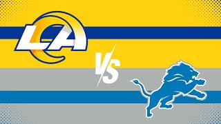 NFL Wildcard Los Angeles Rams vs Detroit Lions Prediction and Picks