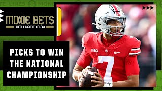 College football picks and longshots to win the National Championship 🏈 | Moxie Bets