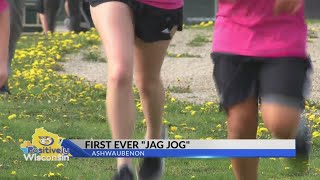 First ever 'Jag Jog' in Ashwaubenon