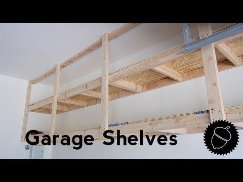 How to Build Garage Shelves | The Best Way!! How to Build Garage Shelves | The Best Way!!