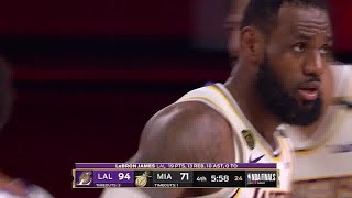 LeBron James Full Play | Lakers vs Heat 2019-20 Finals Game 6 | Smart Highlights